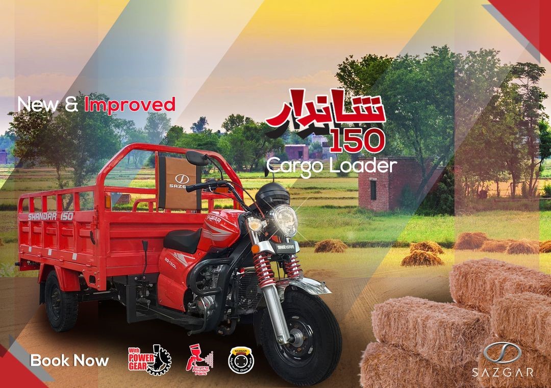 Cargo loader shandar 150 loader rickshaw